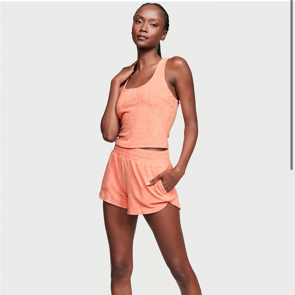 Victorias secret terrycloth lounge set